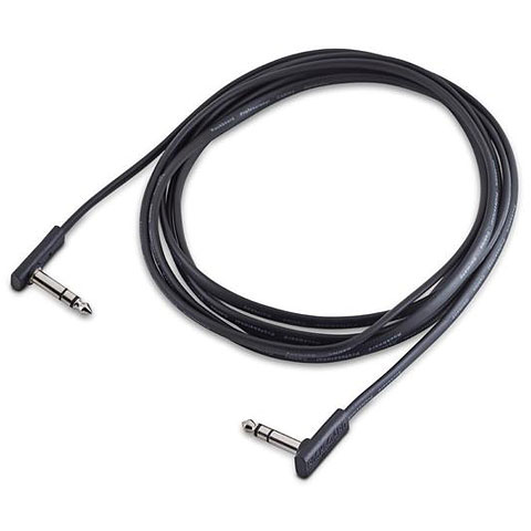 RockBoard Flat TRS Cable Black 300 cm Patchkabel von RockBoard