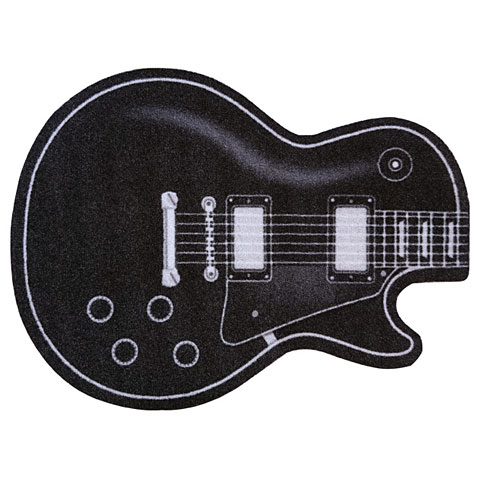 Rockbites Fußmatte Les Paul black Geschenkartikel von Rockbites