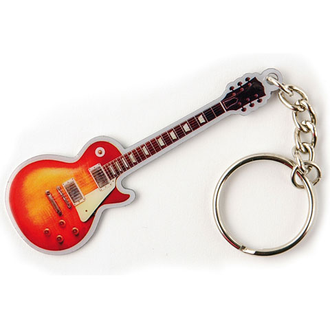 Rockbites Keychain - Les Paul sunburst Schlüsselanhänger von Rockbites