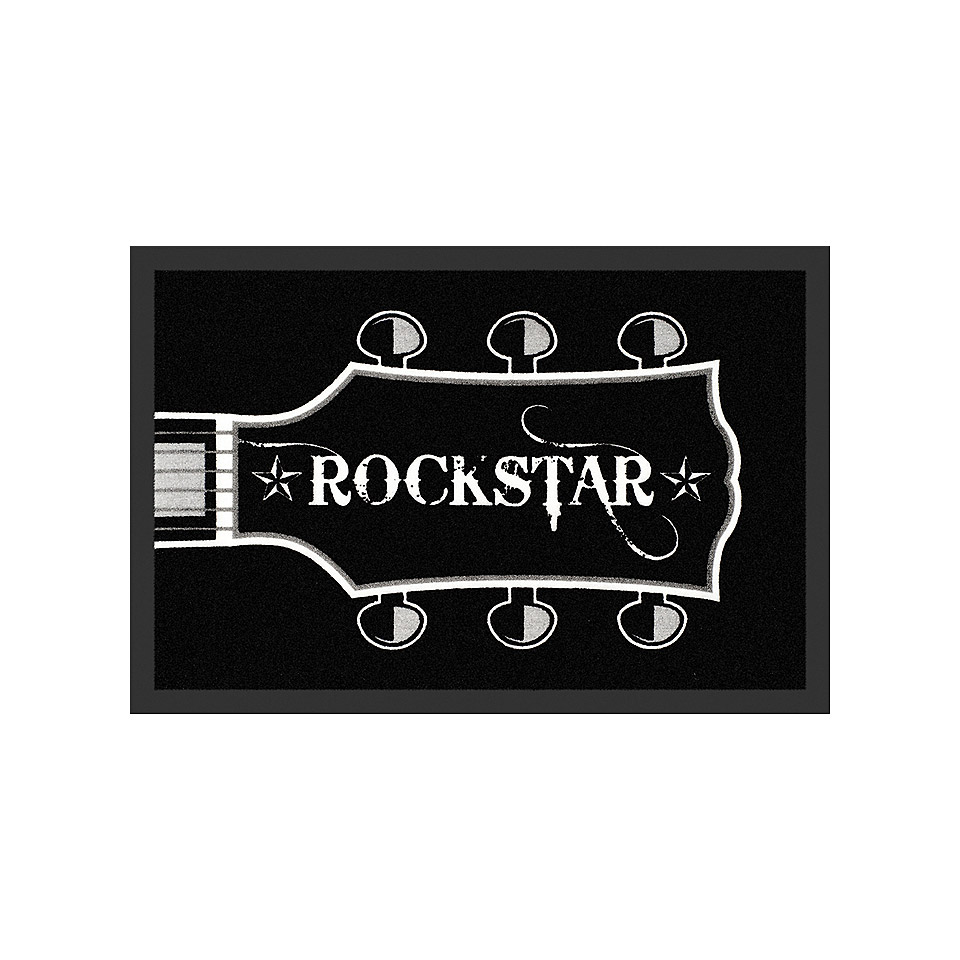 Rockbites doormat - Rockstar Guitar Head Geschenkartikel von Rockbites