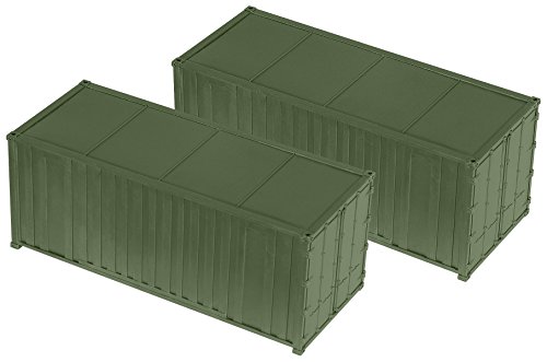 05100 Roco Minitank H0 Bausatz Container Militär 2er Set von Roco