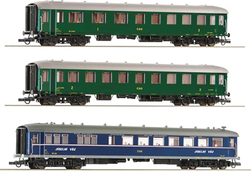 Roco 6200036 H0 3er Set Personenwagen, CSD, Ep.III-IV #1 von Roco