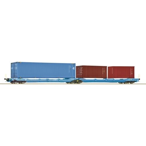 6600036 H0 Doppeltaschen-Gelenkwagen T3000e, NACCO, Ep.VI von Roco