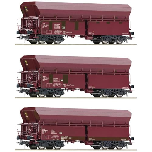 Roco 77033 H0 3er-Set Selbstentladewagen der Holcim von Roco