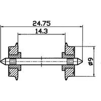 ROCO 40197 H0 NEM-Normradsatz von Roco