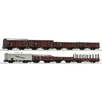 ROCO 44003 H0 8-teiliges Set Güterwagen der DRG, Ep. II von Roco