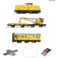 ROCO 5100002 H0 Analog Start Set: Diesellokomotive BR 212 mit Kranzug, DB AG, Ep. VI von Roco