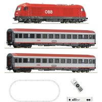 ROCO 5110005 H0 z21 start Digitalset: Diesellokomotive Rh 2016 mit Schnellzug DCC, ÖBB, Ep. VI von Roco