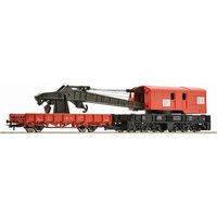 ROCO 56240 H0 Kranwagen mit Schutzwagen, DB AG, Ep.V von Roco