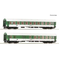 ROCO 6280011 TT 2-tlg. Set 2: Reisezugwagen Bauart Y/B 70, CD, Ep. V von Roco