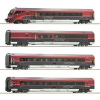 ROCO 74037 H0 4-tlg. Set: „Railjet“, ÖBB, Ep. VI ROCO 74037 H0 4-tlg. Set: „Railjet“, ÖBB, Ep. VI von Roco