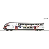 ROCO 74718 H0 Doppelstock-Steuerwagen Bt „IC2020“ 2. Klasse, SBB, Ep. VI von Roco