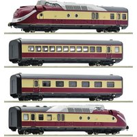 ROCO 7720002 H0 4-tlg. Set: Gasturbinentriebzug BR 602 Sound Wechselstrom, DB, Ep. IV von Roco