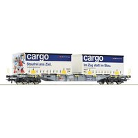 ROCO 77341 H0 Containertragwagen Sgnss, SBB, Ep. VI von Roco