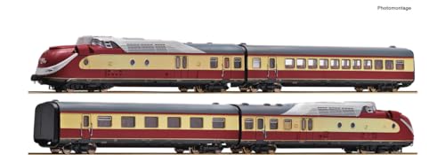 Roco 4-TLG. Zugset Gasturbinentriebzug BR 602 Tee/IC DB | AC Sound | Spur H0#7720002 Roco 4-TLG. Zugset Gasturbinentriebzug BR 602 Tee/IC DB | AC Sound | Spur H0#7720002 von Roco