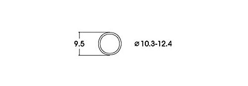Roco 40074 - Roco HO - Haftringsatz AC Wechselstrom 10,3-12,4 mm von ROCO