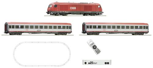 Roco 5110005 H0 z21start Digital-Set Diesellok Rh 2016 mit Schnellzug der ÖBB von Roco