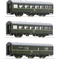 Roco 6200009 H0 3er-Set 1: Personenzug der DR Reko-Sitzwagen Baage von Roco