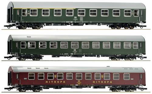 Roco 6200029 H0 3er-Set 2. Reisezugwagen der DR von Roco