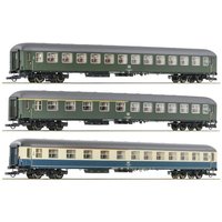 Roco 6200053 H0 3er-Set 3: D 377 „Hispania-Express“ der DB 2. Klasse Büm 234, 2x 1./2. Klasse ABüm 225 von Roco