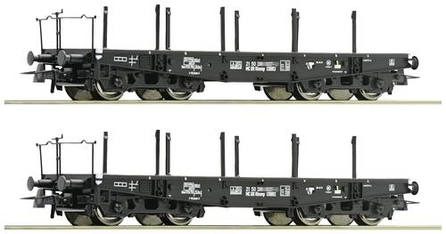 Roco 6600031 H0 2er-Set Schwerlastwagen der DR von Roco