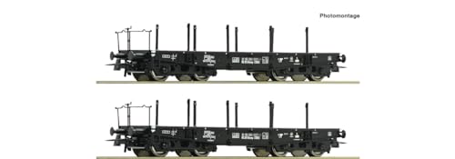 Roco 6600031 H0 2er-Set Schwerlastwagen der DR von Roco