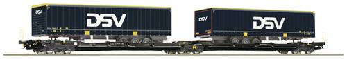 Roco 6600034 H0 Doppeltaschen-Gelenkwagen T3000e der TX Logistik von Roco