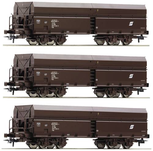 Roco 6600071 H0 3er-Set Selbstentladewagen der ÖBB von Roco