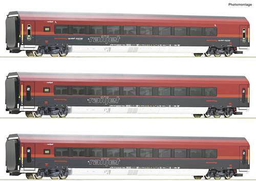 Roco 74040 H0 3er-Set Railjet der ÖBB 3er Set von Roco