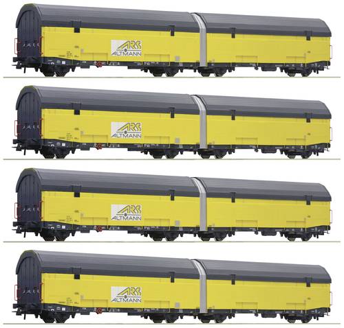 Roco 77049 H0 4er-Set Autotransport der ARS Altmann von Roco