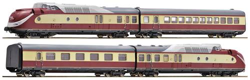 Roco 7710002 H0 4er-Set Gasturbinentriebzug BR 602 der DB von Roco