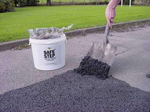 Rocol SAFE STEP Asphalt Repair Compound Hochleistungsverbundmaterial 42031 25l von Rocol