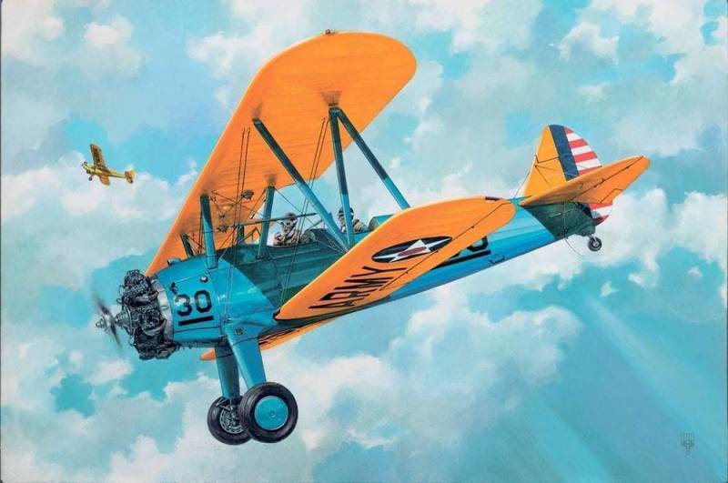 Boeing-Stearman PT-17 Kaydet von Roden