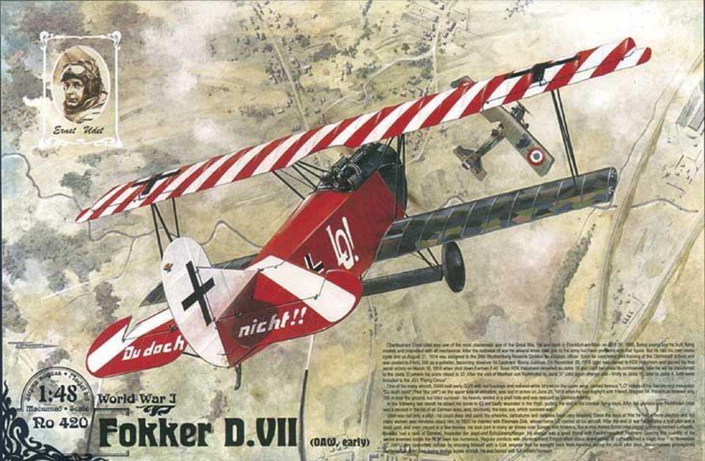 Fokker D.VII (OAW built, early) von Roden