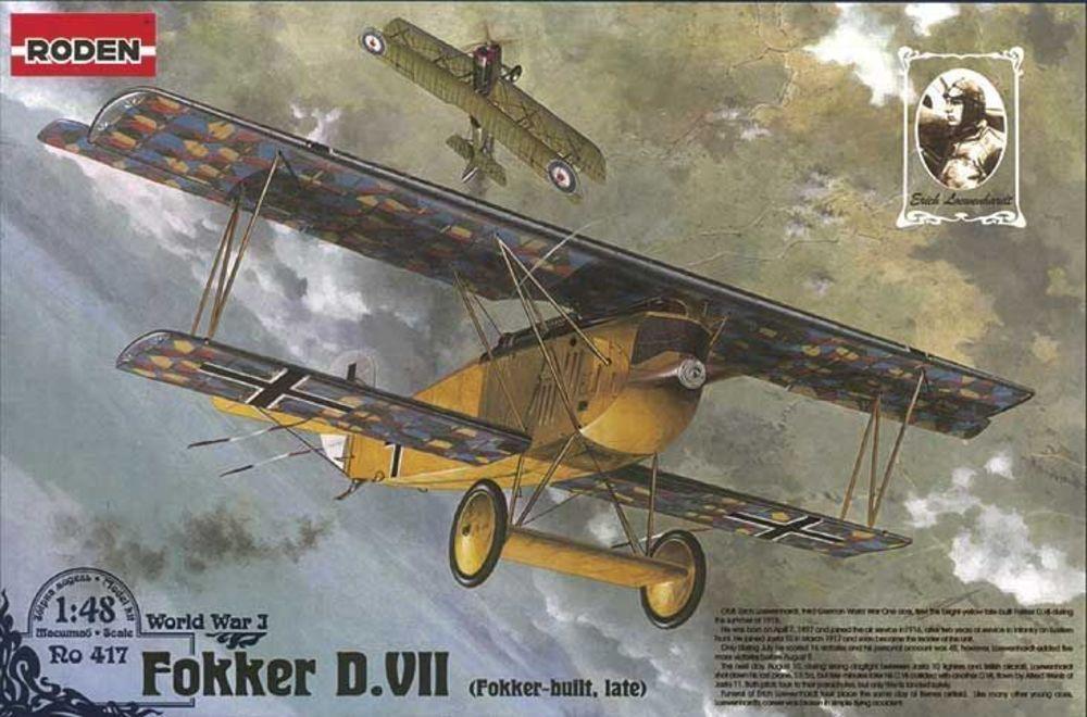 Fokker D.VII F (late) von Roden