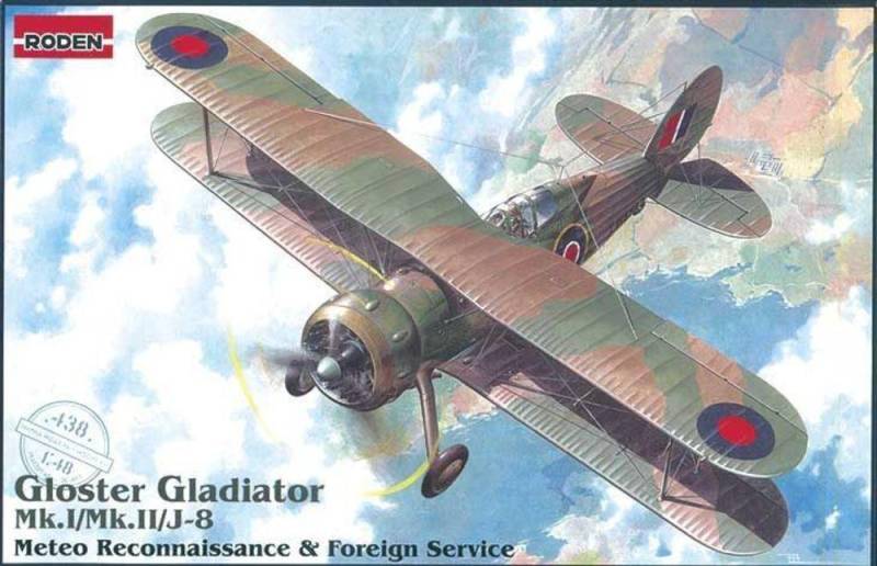 Gloster Gladiator Mk.I/Mk.II/J-8 Meteo Reconnaissance von Roden