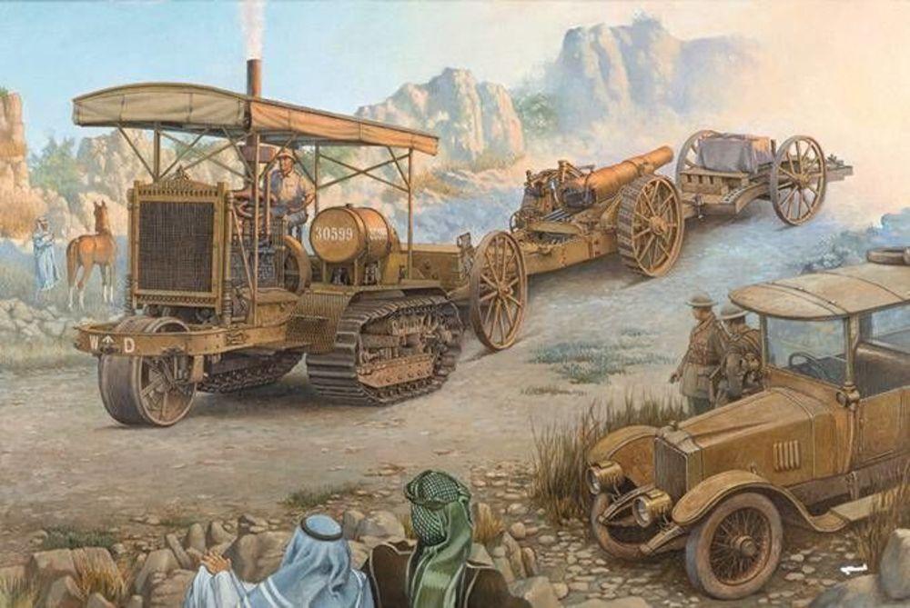 Holt 75 Artillery Tractor w/BL 8-inch Howitzer von Roden