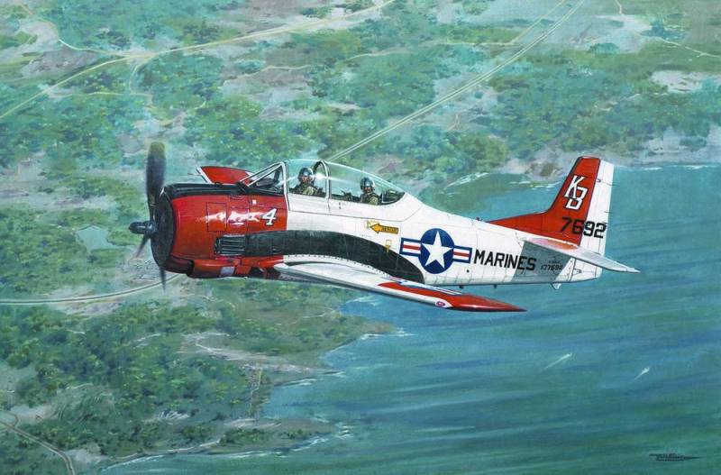 North American T-28B Trojan von Roden