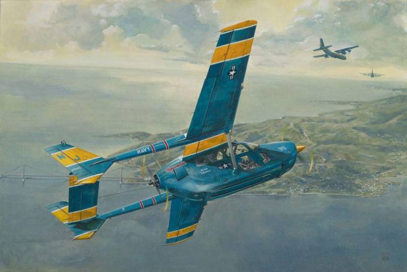 O-2A Skymaster U.S. Navy Service von Roden