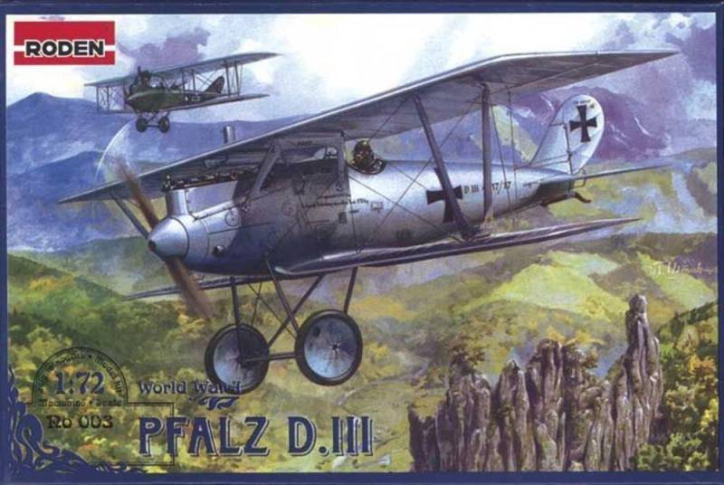 Pfalz D.III World War 1 von Roden