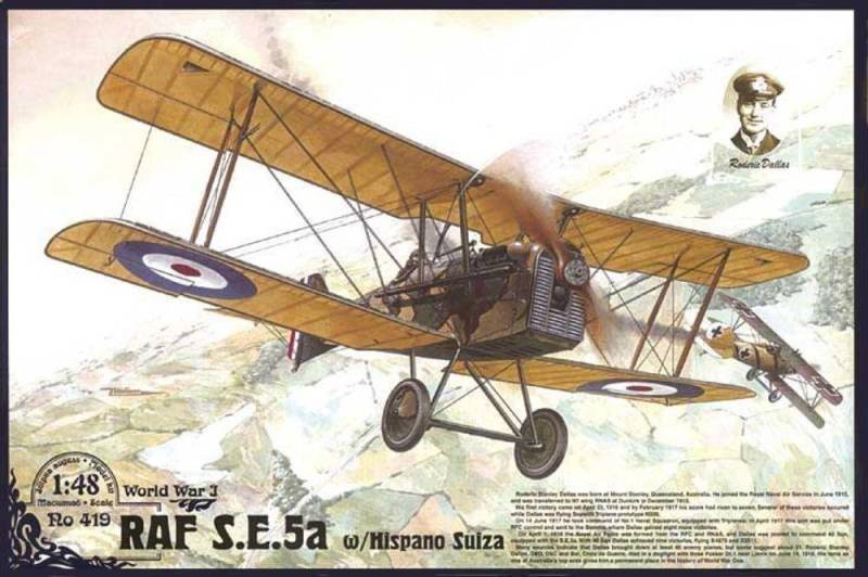 RAF S.E.5a w/ Hispano Suiza von Roden