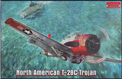 Roden 451 Modellbausatz North American T-28C Trojan von Roden