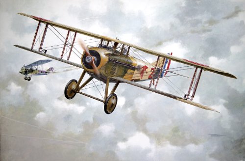 Roden 604 Modellbausatz Spad VII c.1 (French) von Roden