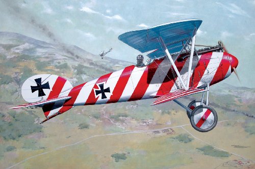 Roden 608 Modellbausatz Albatros D.III (OAW), Mittel von Roden