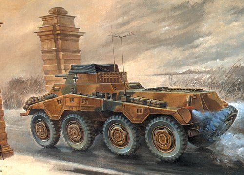 Roden 703 Modellbausatz Sd.Kfz 234/1 Puma von Roden