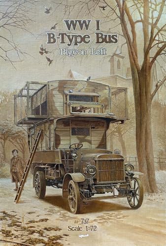 Roden Modellauto WWI B-Type Bus Pigeon Loft von Roden