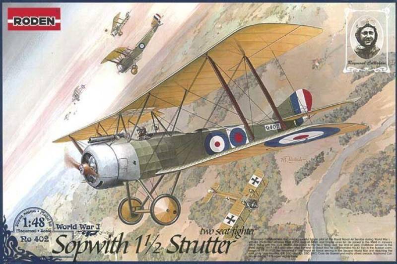 Sopwith 11/2 Strutter two-seat fighter von Roden