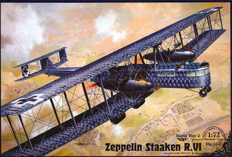 Zeppelin Staaken R.VI (Aviatik, 52/17) von Roden