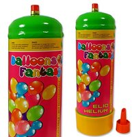 Helium Ballongas Flasche bis zu 15 Ballons, je nach Größe der Heliumballons von Roeben Gas