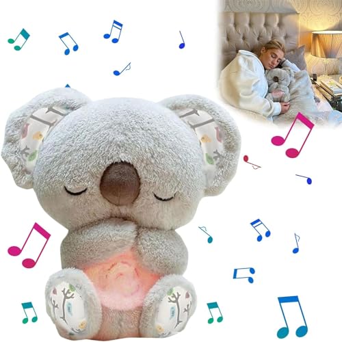 Evoraco Soothing Koala Bear, Evoraco The Relief Koala Bear Breathing, Arrily Calming Otter, with Sensory Details Music Lights & Rhythmic Breathing Motion,A von Roeiiow